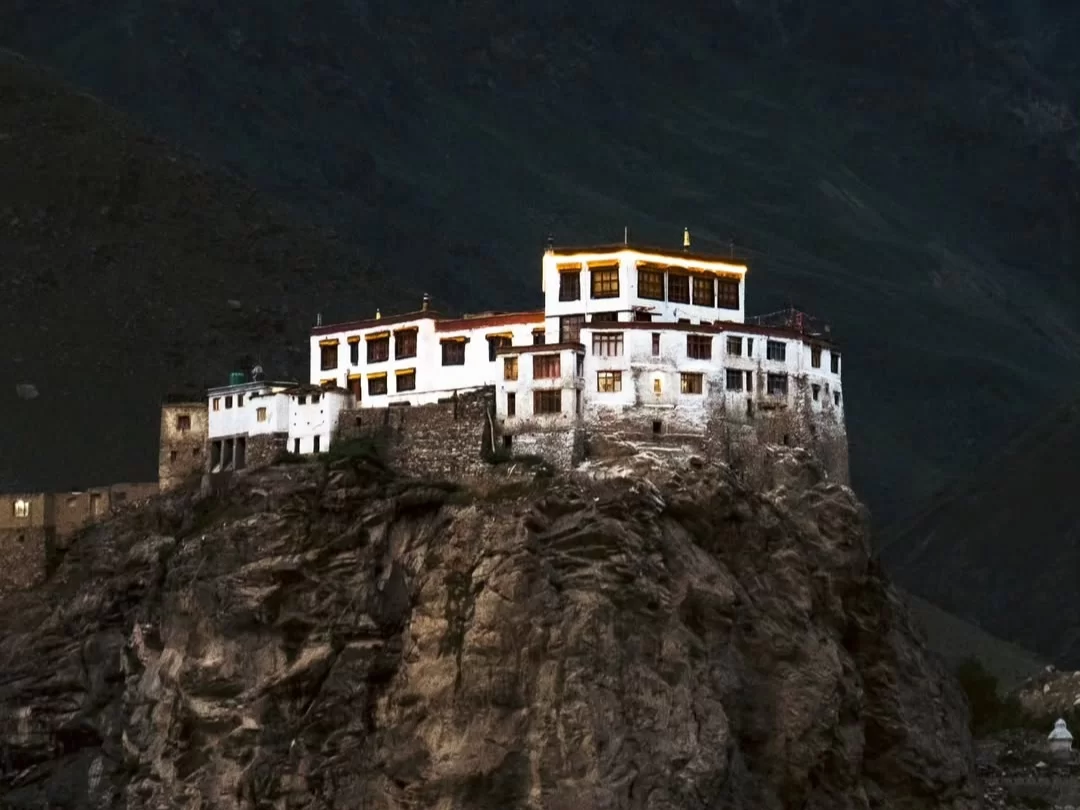 Bardan Monastery, ancient Buddhist monastery in Zanskar Valley near Padum, Ladakh India.