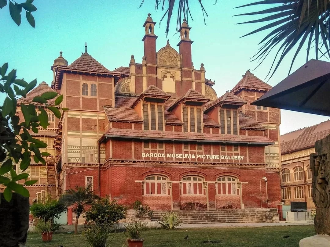 Baroda Museum & Picture Gallery Vadodara historic museum showcasing art, artifacts and cultural heritage in Gujarat.