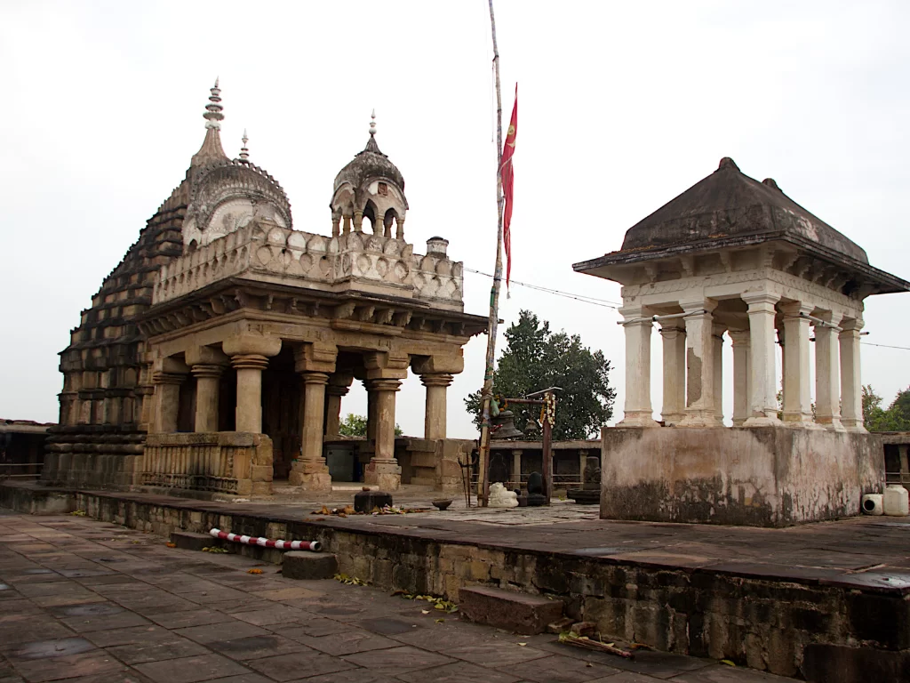 Chausath Yogini Temple Morena Madhya Pradesh Tour Package, Mitaoli hilltop 64 yogini shrines circular open-air Kachchhapaghata 11th century Ekattarso Mahadeva Shiva lingams, ideal Madhya Pradesh heritage tour package.