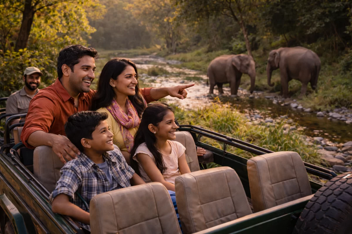 Jim Corbett family tour Packages