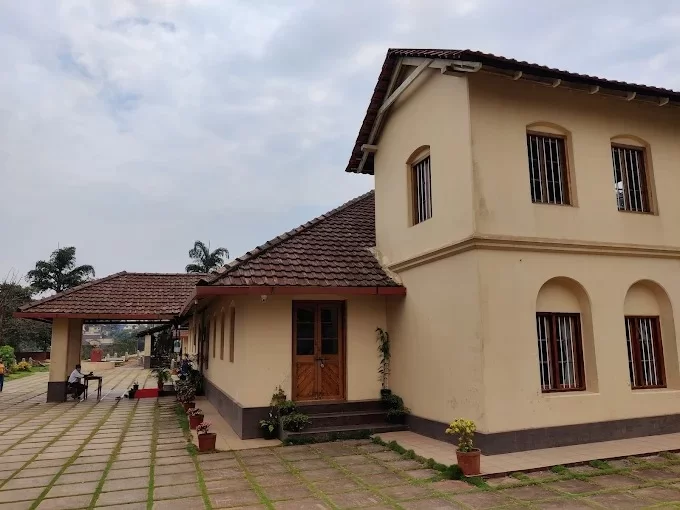General Thimmaiah Memorial. Historic military museum and heritage home of General K.S. Thimayya in Madikeri, Coorg.