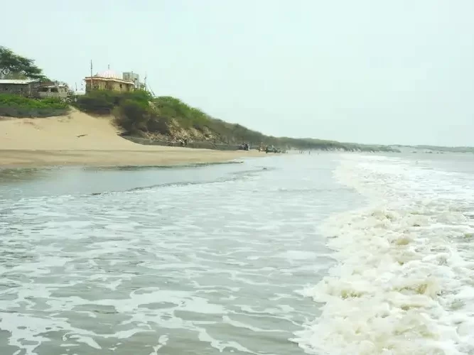 Ghogha Beach, serene coastal destination near Diu known for its golden sands, gentle waves, and peaceful seaside atmosphere.