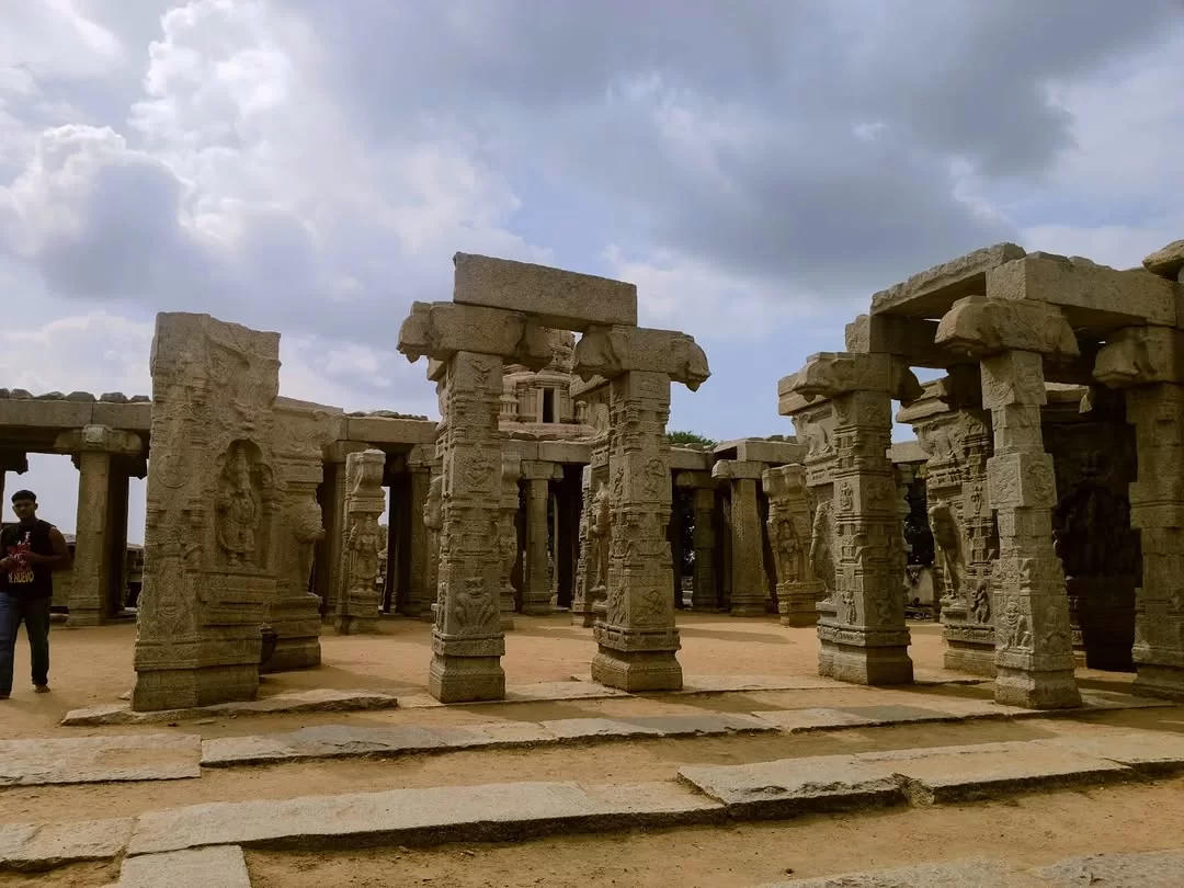 Hanging Pillar Lepakshi temple architectural marvel in Andhra Pradesh tour packages.