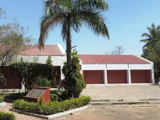 Kalidas Academy in Madhya Pradesh showcasing modern cultural architecture and performance spaces dedicated to arts and literature, a prominent venue often included in Madhya Pradesh tour packages.