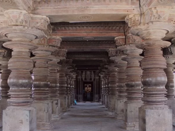 Meghna Cave Temple in Arunachal Pradesh ancient rock-cut shrine with carved stone pillars