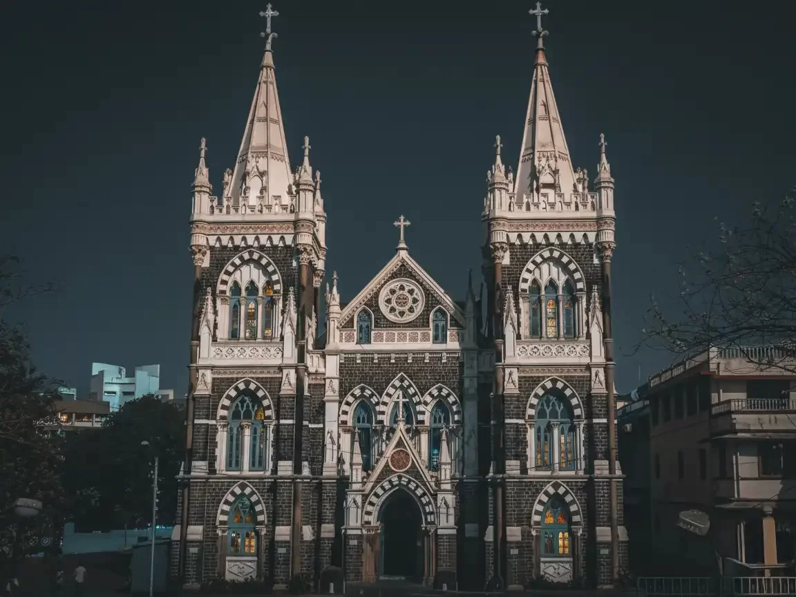 Mount Mary Church iconic Bandra basilica architecture in Mumbai Maharashtra tour packages