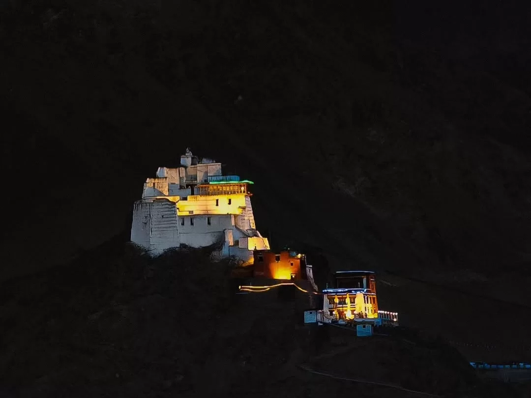 Namgyal Tsemo Monastery, ancient hilltop monastery in Leh, Ladakh offering panoramic views of the Indus Valley.