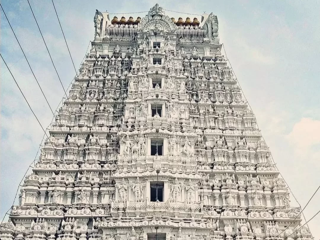 Shri Govindraja Swamy Temple Tirupati grand gopuram architecture in Andhra Pradesh tour packages.