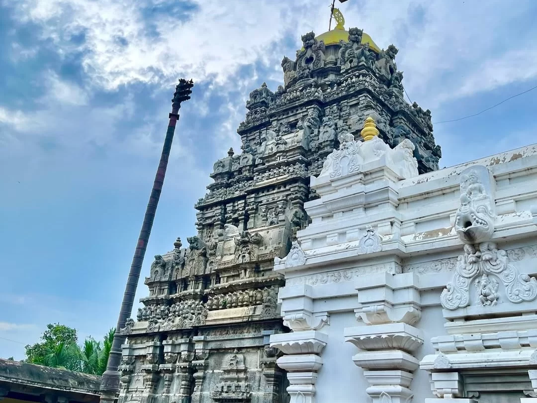 Sri Kurmanatha Swamy Temple Srikurmam ancient temple architecture in Andhra Pradesh tour packages.
