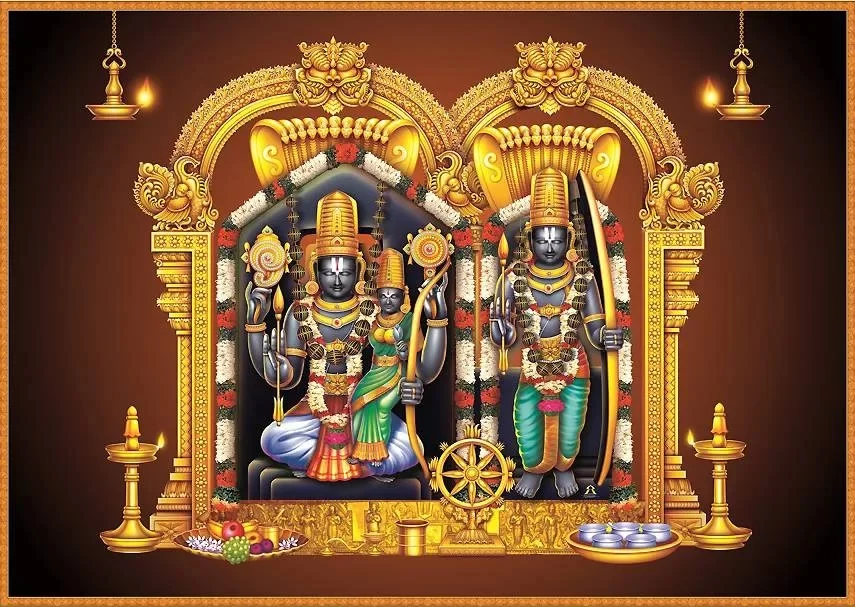Sri Sita Ramachandra Swamy Temple, sacred Hindu shrine dedicated to Lord Rama and Sita in Andhra Pradesh.