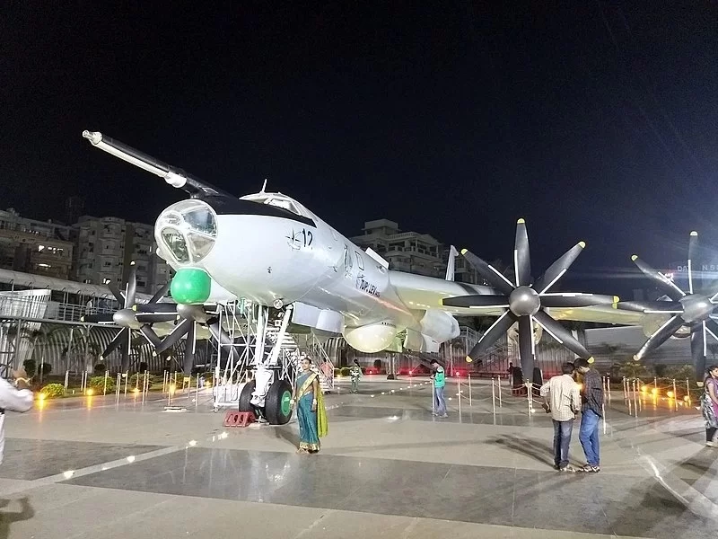 TU-142 Aircraft Museum, decommissioned naval aircraft display and aviation museum in Visakhapatnam, Andhra Pradesh.
