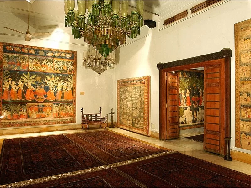 The Calico Museum of Textiles, renowned museum in Ahmedabad showcasing India’s rich textile heritage, rare fabrics, and exquisite traditional craftsmanship.
