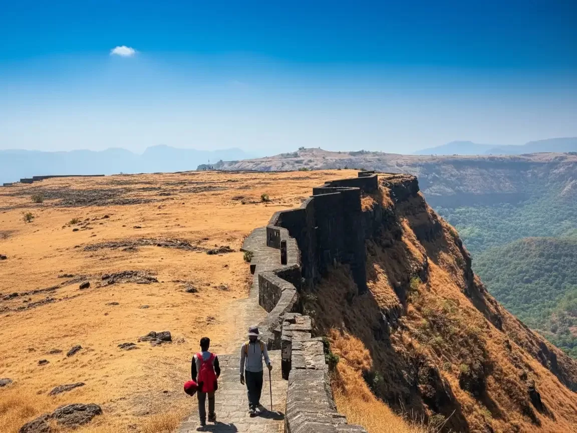 Visapur Fort historic hill fort trek near Lonavala in Maharashtra tour packages