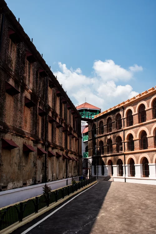 Cellular Jail in Port Blair Andaman and Nicobar Islands showcasing historic colonial architecture featured in Andaman tour packages