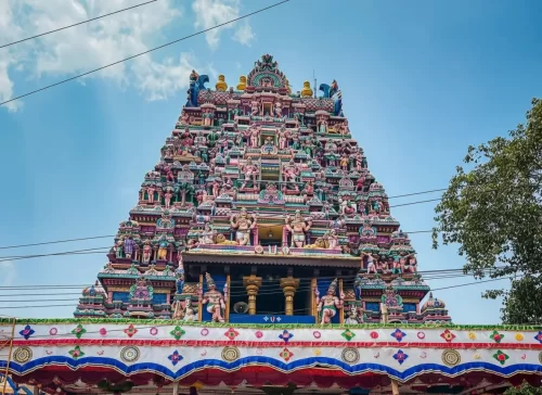 Arulmigu Mandaikadu Bhagavathi Amman Temple, revered Hindu shrine in Kanyakumari district, Tamil Nadu