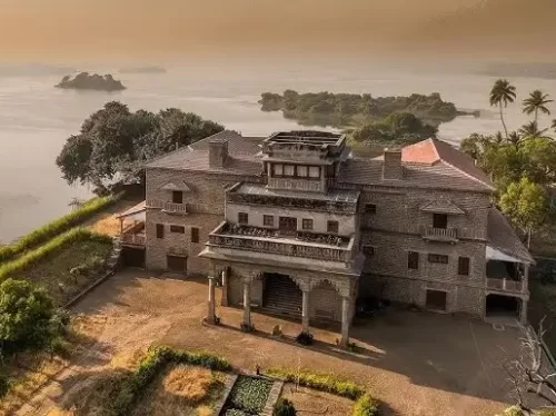 Bhav Vilas Palace, historic heritage palace in Udaipur Rajasthan, royal architecture landmark and tourist attraction.