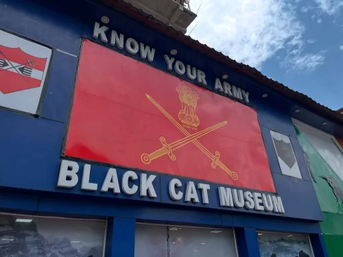 Black Cat Museum Tezpur Assam Indian Army exhibition showcasing military history and artifacts