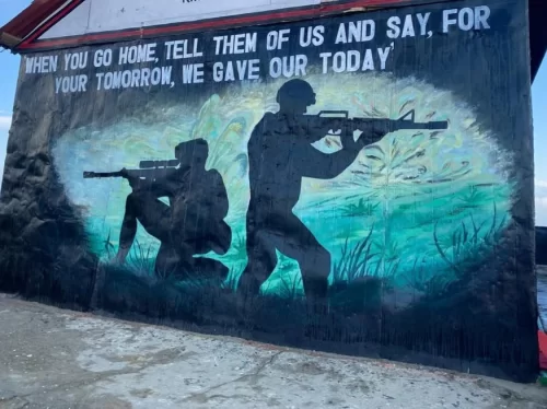 Bomdila War Memorial historic military memorial honoring brave soldiers amidst scenic Himalayan surroundings in Arunachal Pradesh Package.