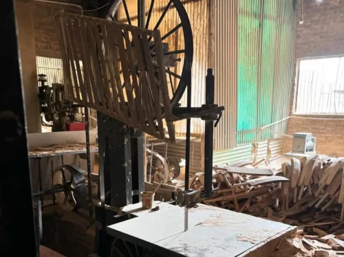 Cricket Bat Factory Pahalgam traditional Kashmir willow bat manufacturing workshop in Jammu and Kashmir