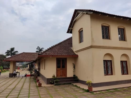 General Thimmaiah Memorial. Historic military museum and heritage home of General K.S. Thimayya in Madikeri, Coorg.