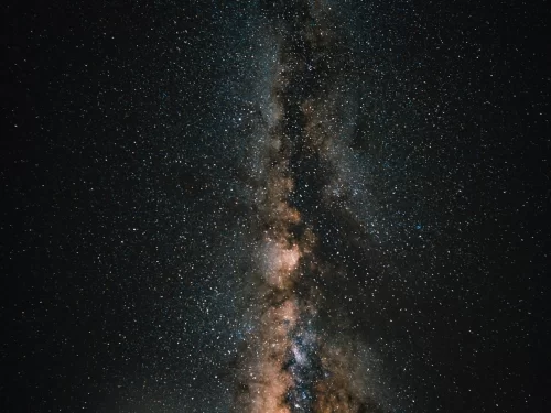 Hanle Ladakh Milky Way night sky astrophotography, stunning galaxy core dark sky reserve Indian Astronomical Observatory, perfect stargazing cosmic wonder package.