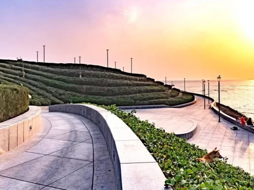 INS Khukri Memorial Diu, naval war memorial honoring Indian Navy heroes, coastal tribute site and tourist attraction.