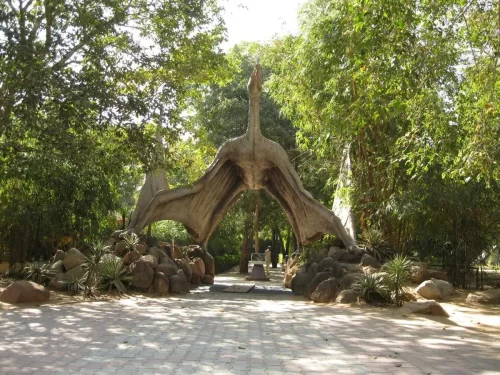 Indroda Nature Park Gandhinagar, dinosaur fossil park and wildlife sanctuary in Gujarat, popular eco tourism destination in India.