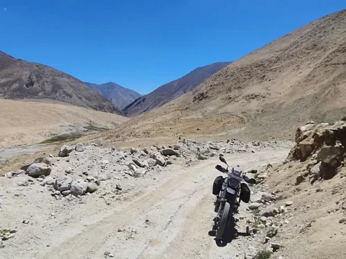 Kela Pass, high altitude mountain pass in Zanskar Valley, Ladakh scenic Himalayan adventure route.