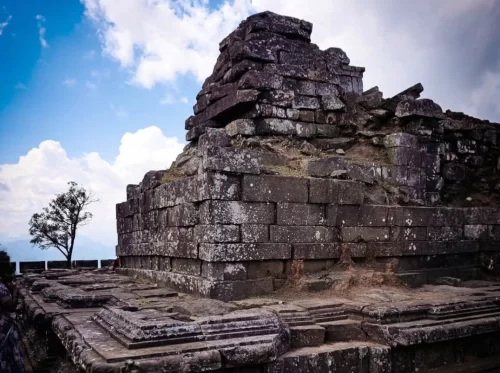 Mangala Devi Kannagi Temple in Thekkady, ancient hilltop temple with historic stone architecture.