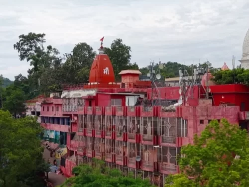 Mansa Devi Temple Haridwar hilltop Shakti Peeth with ropeway access and panoramic views of Ganga River
