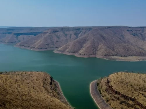 Octopus Viewpoint, Srisailam – scenic river bend with panoramic hills resembling octopus shape 
