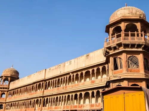 Prachina Museum Bikaner Cultural museum inside Junagarh Fort showcasing royal Bikaner heritage through costumes and art Rajasthan.