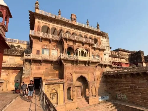 Ramnagar Fort Varanasi, historic sandstone fort on the banks of River Ganga showcasing royal architecture and heritage museum in Uttar Pradesh.