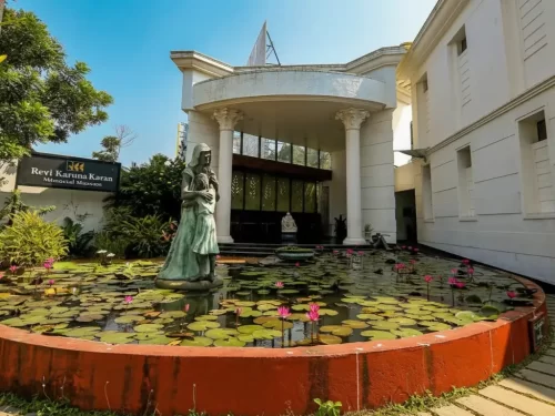 Revi Karunakaran Museum in Alappuzha, private art museum with ivory, crystal and Kerala heritage collections.