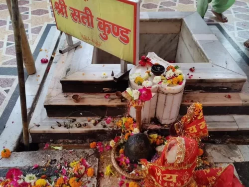 Sati Kund Haridwar sacred Hindu pilgrimage site associated with Goddess Sati and Daksha Mahadev Temple