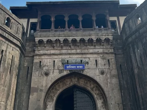 Shaniwar Wada Pune. Historic 18th-century Maratha fort palace and iconic heritage landmark in the city center.