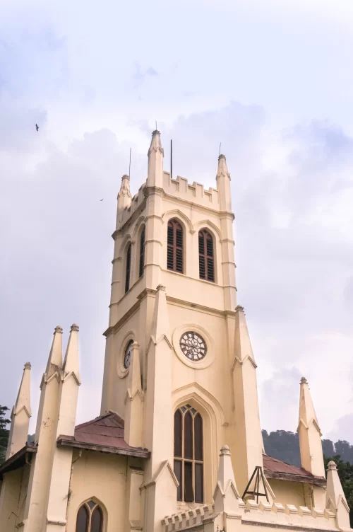 Christ Church, Shimla – historic neo-Gothic landmark on Mall Road featured in Himachal Pradesh tour packages