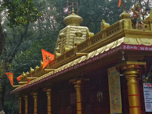 Shri Japaali Anjaneyaswamy Temple Tirumala sacred shrine amidst forest in Andhra Pradesh tour packages.