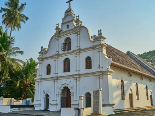 St Francis Church in Kochi, historic colonial-era church and Vasco da Gama burial site in Fort Kochi.