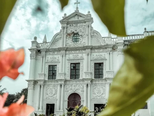 St. Paul’s Church Diu, historic Portuguese church in India, baroque architecture landmark and popular tourist attraction.