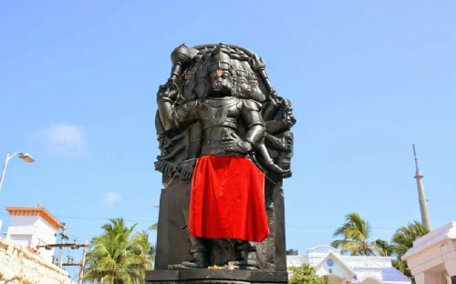Sri Panchmukhi Hanuman temple and Floating Stones